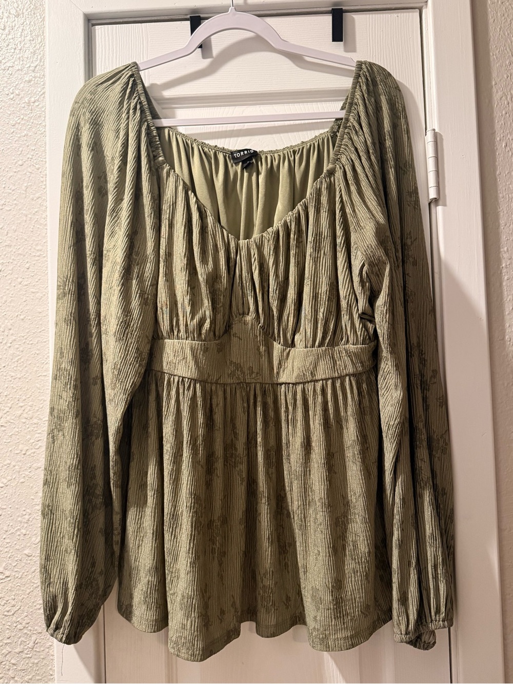 Torrid off the shoulder top size 2